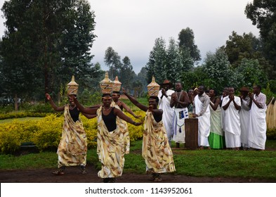 Rwanda, Africa - March 2012, Local People Traditional Dance