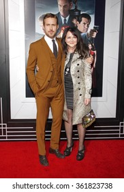 Ryan Gosling And Mom At The Los Angeles Premiere Of 