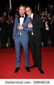 Ryan Gosling And Nicolas Winding Refn At 'Drive' Premiere At The 2011 Cannes Film Festival. 20/05/2011 Picture By: Henry Harris / Featureflash