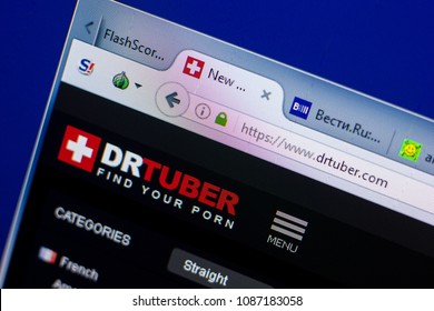 Ryazan Russia May 08 2018 Drtuber Website On The Display Of Pc Ryazan Russia May 08 2018 Drtuber Website On The Display Of Pc