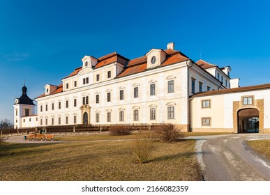 Rychnov nad Kneznou castle, Eastern Bohemia, Czech Republic - Shutterstock ID 2166082359