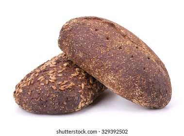 Rye Bread Isolated On White Background