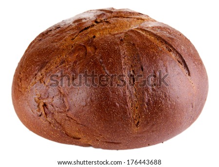 Similar – Image, Stock Photo A round loaf of bread lies on baking paper and is about to go into the oven