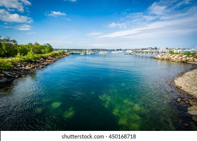 Rye Harbor, In Rye, New Hampshire.