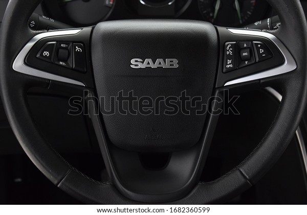 Saab 95 2011\
cockpit interior details \
cabin