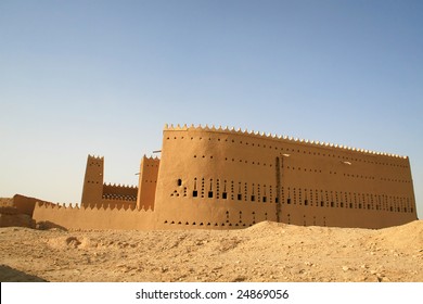 Saad Ibn Saud Palace In Diriyah (near Riadh, Saudi Arabia)