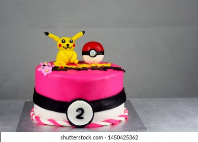 Sabah Malaysiajuly 13 19 Pikachu Cake Stock Photo Edit Now