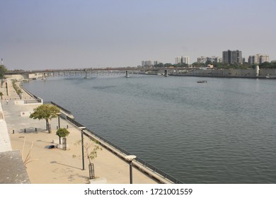 Sabarmati(A River In Gujrat,India) Riverfront. 