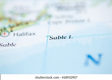 Sable Island. Canada