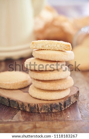 Sable sugar cookies