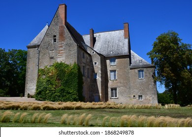 Sache; France - July 11 2020 : The Castle Where Honore De Balzac Lived From 1824 To 1837