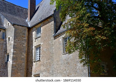 Sache; France - July 11 2020 : The Castle Where Honore De Balzac Lived From 1824 To 1837