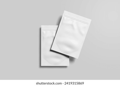 Sachet Mockup for showcasing your design to clients