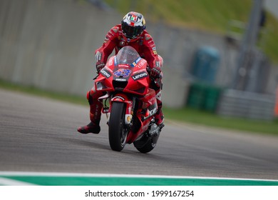 SACHSENRING, GERMANY - JUNE 20, 2021: Australian Ducati Rider Jack Miller At 2021 Liqui Moly MotoGP Of Germany