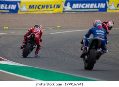 SACHSENRING, GERMANY - JUNE 20, 2021: Italian Ducati Rider Francesco Bagnaia At 2021 Liqui Moly MotoGP Of Germany