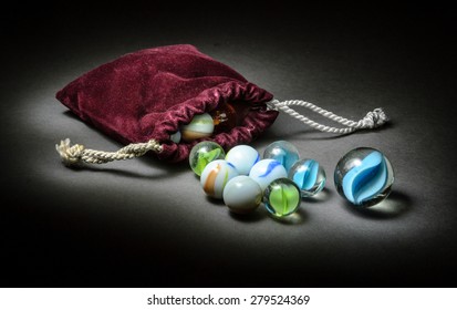 Sack Of Glass Marbles