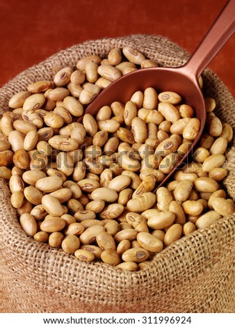 SACK OF ROASTED SOYA NUTS