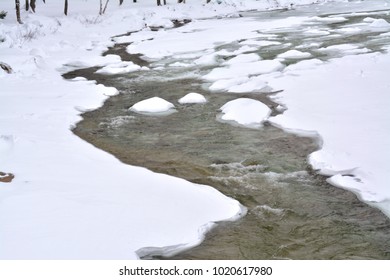 The Saco River In New Hampshire