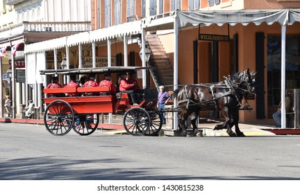 Sacramento, CA / USA - 5/8/2019: 150th Anniversary Of Transcontinental Railroad