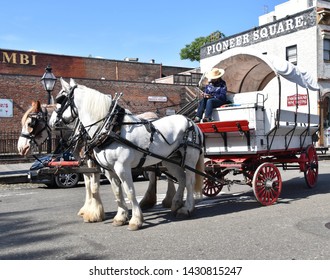 Sacramento, CA / USA - 5/8/2019: 150th Anniversary Of Transcontinental Railroad