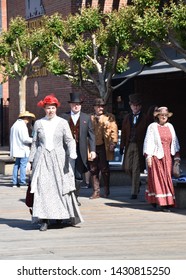 Sacramento, CA / USA - 5/8/2019: 150th Anniversary Of Transcontinental Railroad