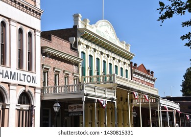 Sacramento, CA / USA - 5/8/2019: 150th Anniversary Of Transcontinental Railroad