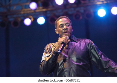SACRAMENTO - JULY 7: Willie Ford of The Dramtics performs onstage in the Super 70's Soul Jam concert at Thunder Valley Casino and Resort in Sacramento, California on July 7, 2011.