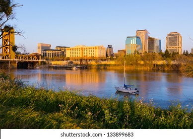 Sacramento At Sunset