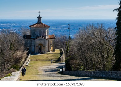 Sacro Monte, Varese. Italian Unesco Heritage site. Views.