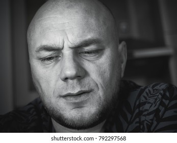 101 The face of a bald miserable person Images, Stock Photos & Vectors ...