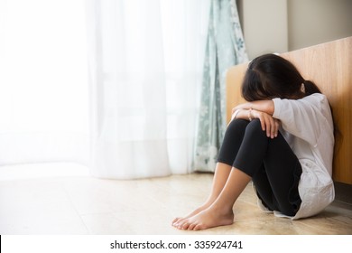 Sad child from this father and mother arguing, family negative concept. - Powered by Shutterstock