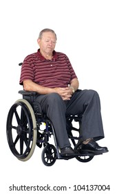 Man Wheelchair Isolated Images Stock Photos Vectors Shutterstock