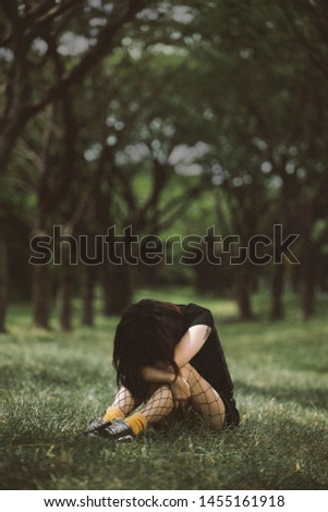 Similar – Image, Stock Photo too long. Human being