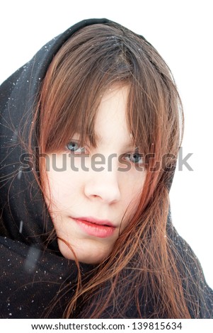 Similar – Image, Stock Photo winter Colour photo