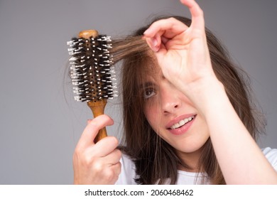 Sad girl cutting hair Images, Stock Photos & Vectors | Shutterstock