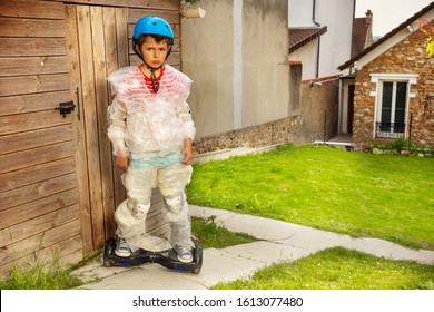 bubble wrap house