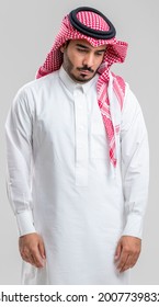 A Sad Saudi Young Man Thinks