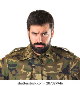 Sad Soldier Stock Photo 287329946 | Shutterstock