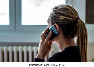 Phone Call Woman Images, Stock Photos &amp; Vectors | Shutterstock