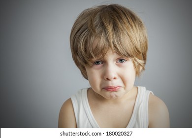 Sad Young Boy Stock Photo 180020327 | Shutterstock