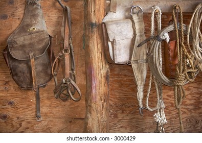 Saddle bag and tack