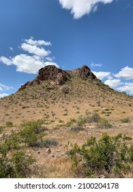 Saddle Mountain Desert Landscape Arizona