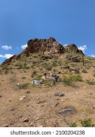 Saddle Mountain Desert Landscape Arizona