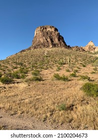 Saddle Mountain Desert Landscape Arizona