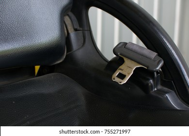 Safety Belt On Forklift Seat