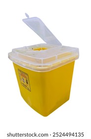 safety box for disposing of sharp objects in hospitals