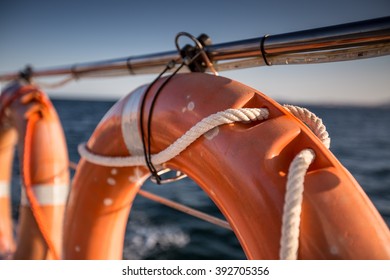 Safety Equipment On The Boat