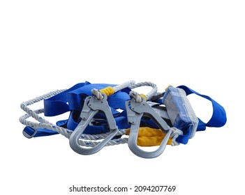 Safety Harness Isolated On White Background