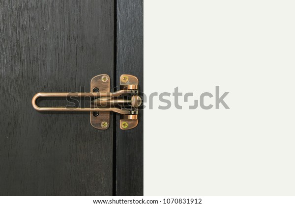 Safety Latch Guard On Hotel Room Stock Photo Edit Now 1070831912