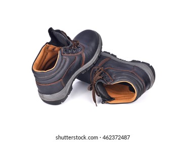 Safety Shoes Isolated On White Background